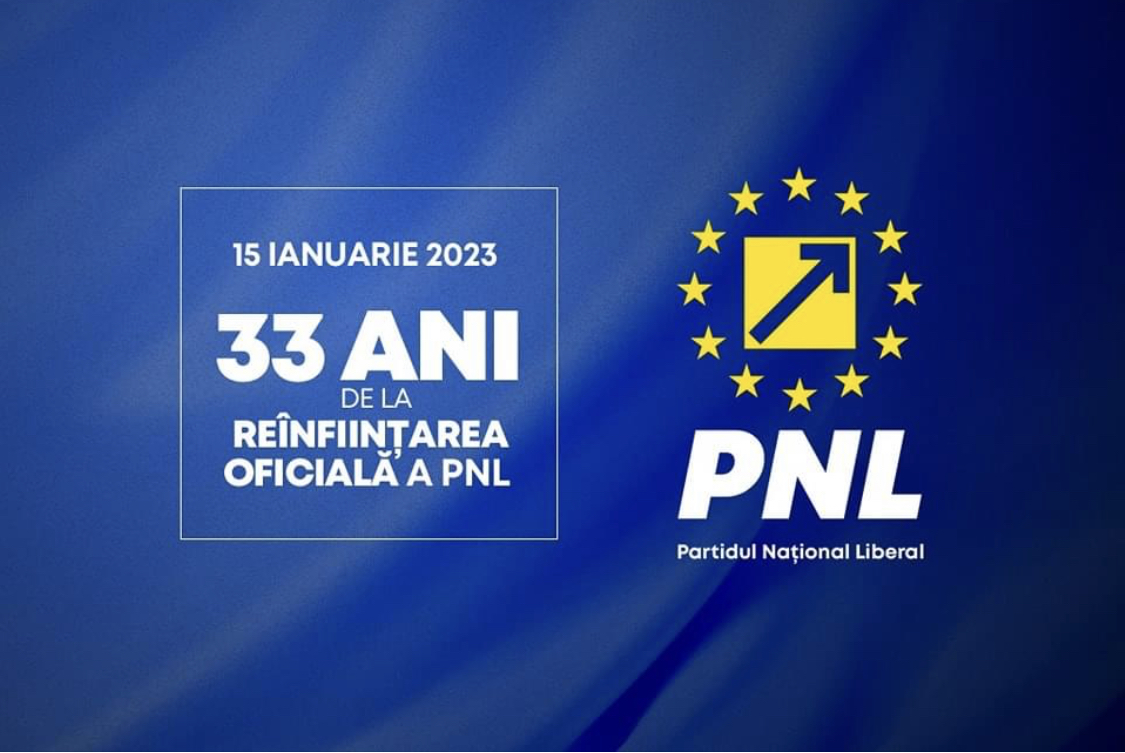 33 ani de la înființarea PNL PlusInfo Romania